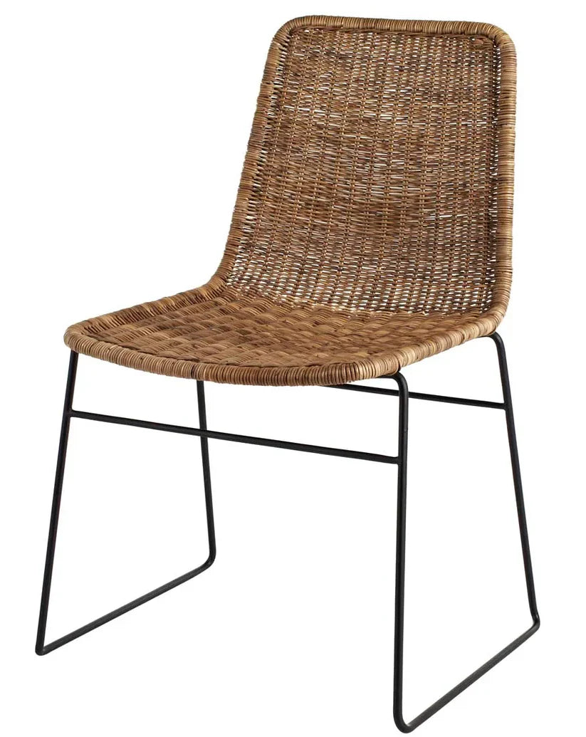 Olivia Dining Chair | Greywash/Black