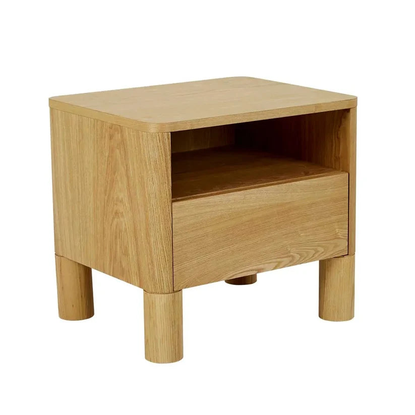 Artie Open Bedside | Natural Ash